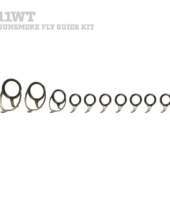 CRB LZR Single Foot Fly Rod Guide Set Kits Components 45 CRB LZR Single Foot Fly Rod Guide Set Kits Components