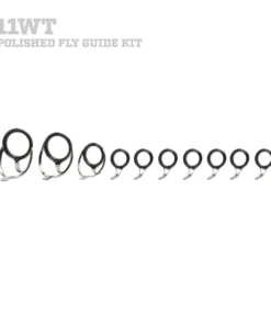 CRB LZR Single Foot Fly Rod Guide Set Kits Components 47 CRB LZR Single Foot Fly Rod Guide Set Kits Components
