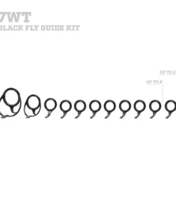 CRB LZR Single Foot Fly Rod Guide Set Kits Components 34 CRB LZR Single Foot Fly Rod Guide Set Kits Components