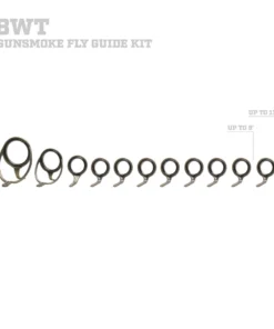 CRB LZR Single Foot Fly Rod Guide Set Kits Components 38 CRB LZR Single Foot Fly Rod Guide Set Kits Components