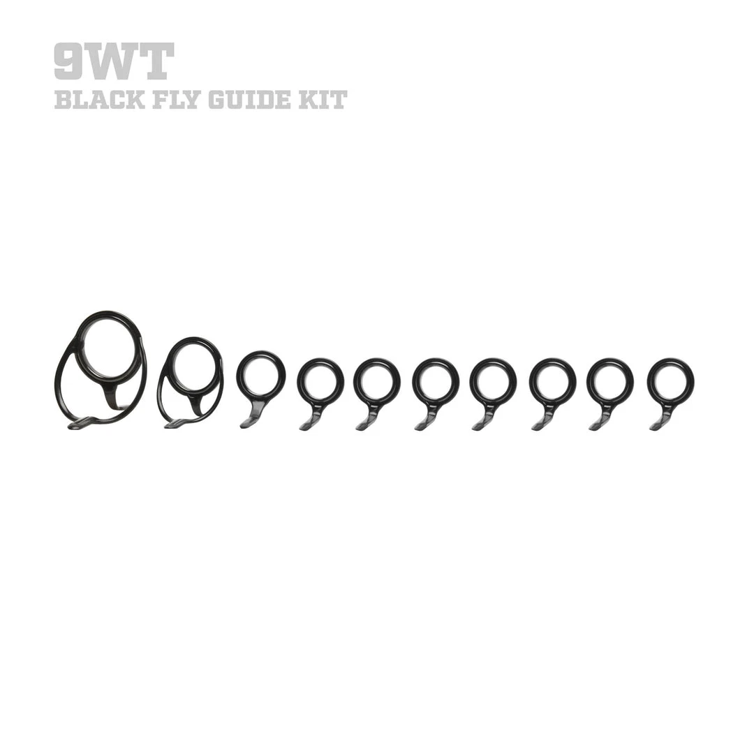 CRB LZR Single Foot Fly Rod Guide Set Kits Components 16 CRB LZR Single Foot Fly Rod Guide Set Kits Components