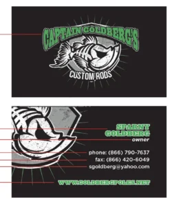 Mud Hole Gear Custom Business Cards: Green Bones 6 Mud Hole Gear Custom Business Cards: Green Bones