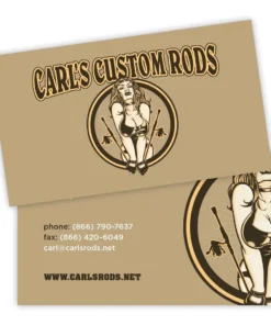 Mud Hole Gear Custom Business Cards: Pinup Girl