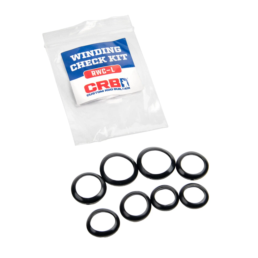 CRB Black Rubber Winding Checks - 8-Piece Kit 3 CRB Black Rubber Winding Checks - 8-Piece Kit