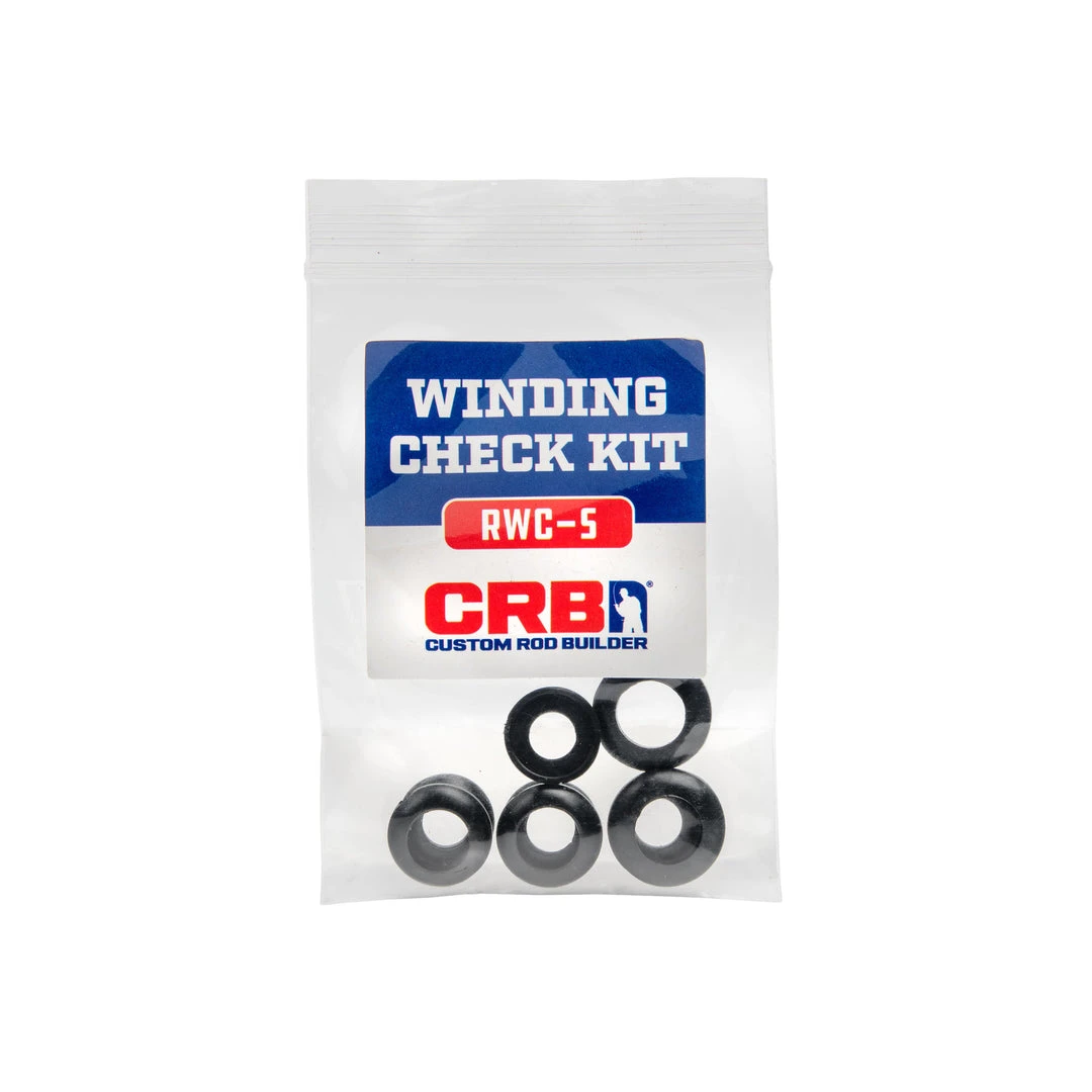 CRB Black Rubber Winding Checks - 8-Piece Kit 6 CRB Black Rubber Winding Checks - 8-Piece Kit