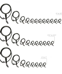 Components CRB Heavy Duty Spinning Rod Guide Kits 10 Components CRB Heavy Duty Spinning Rod Guide Kits