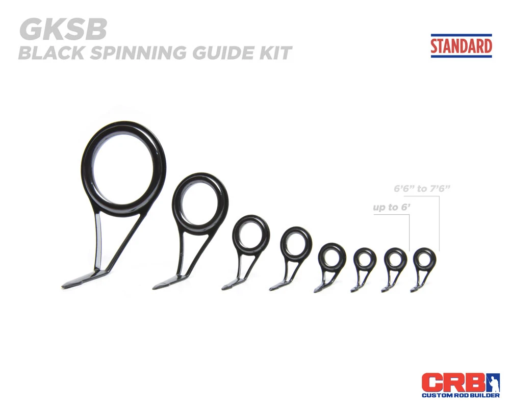 CRB Spinning Rod Guide Kits 10 CRB Spinning Rod Guide Kits