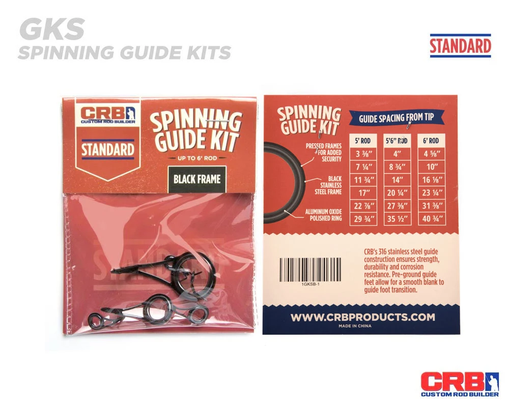 CRB Spinning Rod Guide Kits 11 CRB Spinning Rod Guide Kits