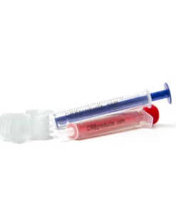 CRB Syringes With Sealing Caps Kit Thread Finish 8 CRB Syringes With Sealing Caps Kit Thread Finish