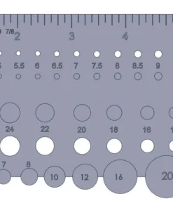 CRB Tip Top & Guide Sizing Gauge