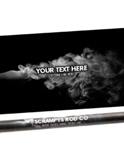 CRB Supplies Custom Rod Skinz - Smoke