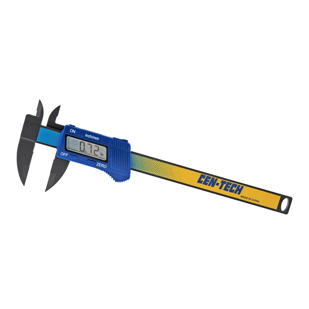 CRB Measuring Tools Cen-Tech Composite Digital Caliper 3 CRB Measuring Tools Cen-Tech Composite Digital Caliper