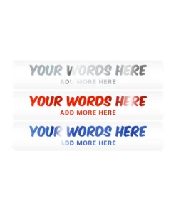 Mud Hole Supplies Customizable Designer Rod Decals - Comic 7 Mud Hole Supplies Customizable Designer Rod Decals - Comic