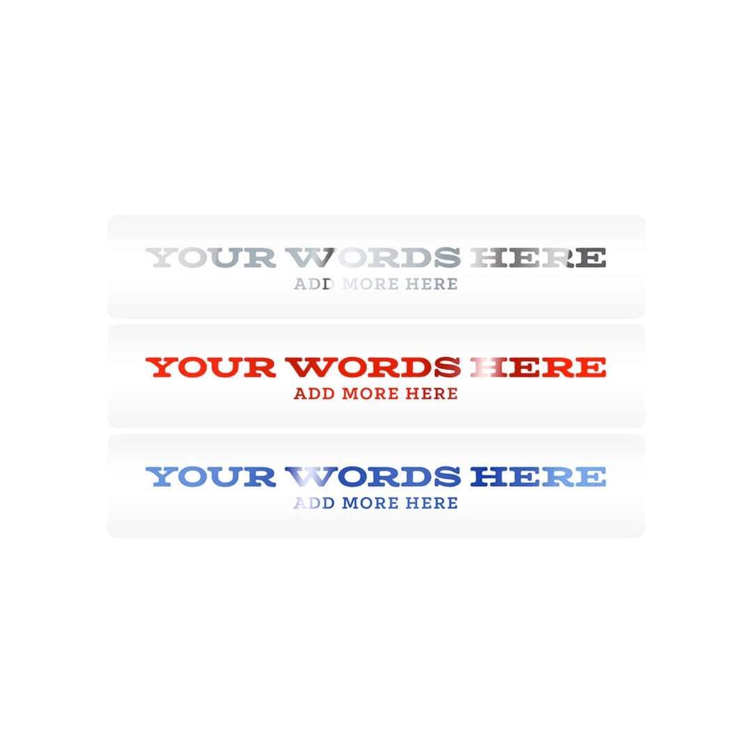 Mud Hole Customizable Designer Rod Decals - Vintage Supplies 5 Mud Hole Customizable Designer Rod Decals - Vintage Supplies