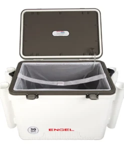 Engel USA Gear Engel 30QT Live Bait Dry Box/Cooler W/ Rod Holders
