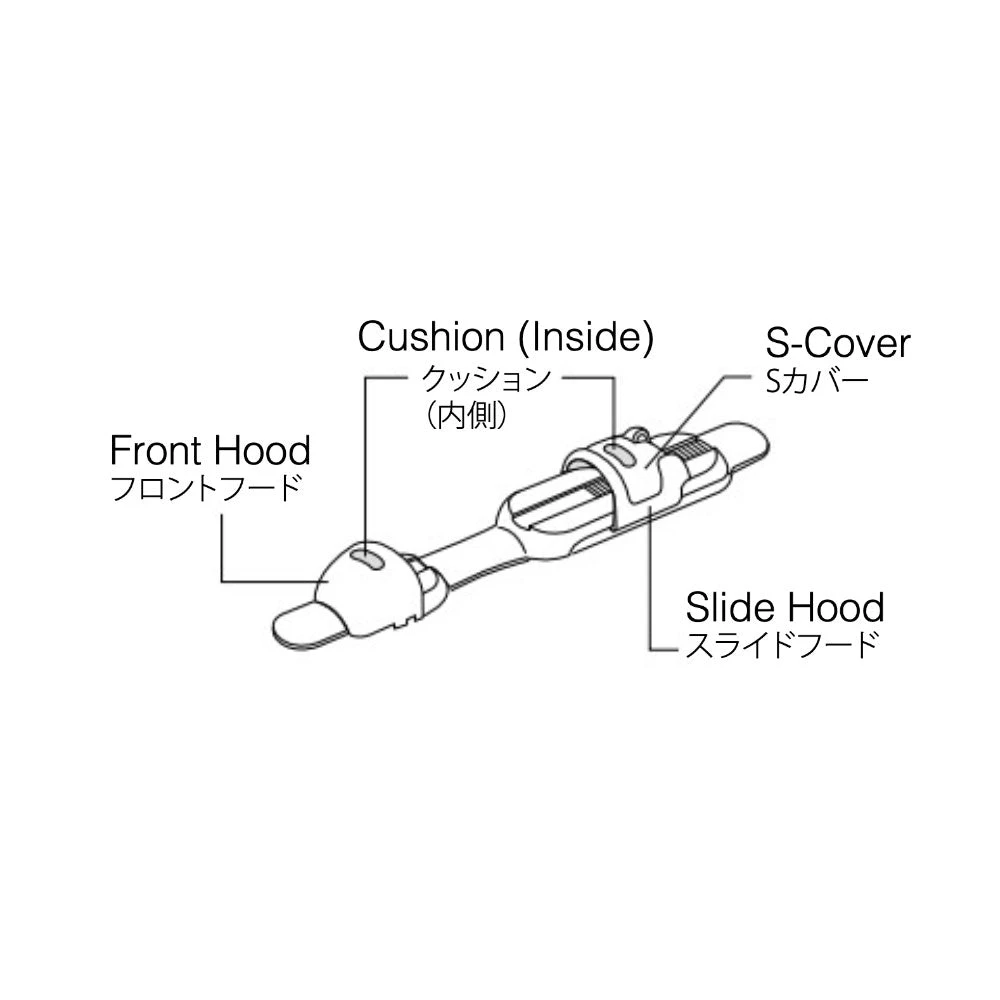 Fuji LS Plate Type Reel Seats Components 4 Fuji LS Plate Type Reel Seats Components