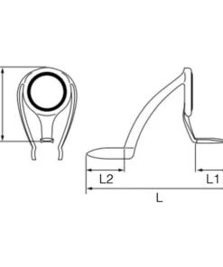 Fuji RB Trolling & Surf Guide Components 17 Fuji RB Trolling & Surf Guide Components