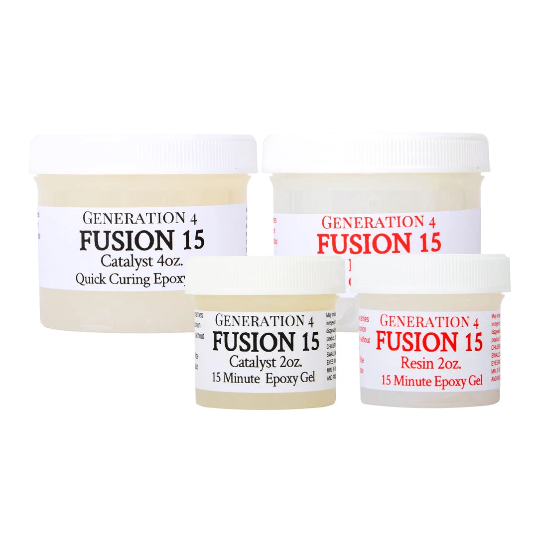 Generation 4 Fusion 15-Minute Adhesive Supplies 3 Generation 4 Fusion 15-Minute Adhesive Supplies
