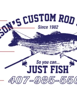 Mud Hole Gear Custom Hoodie: Vintage Distressed Fish And Rods