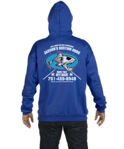 Mud Hole Custom Hoodie: Fish Skeleton 14 Mud Hole Custom Hoodie: Fish Skeleton