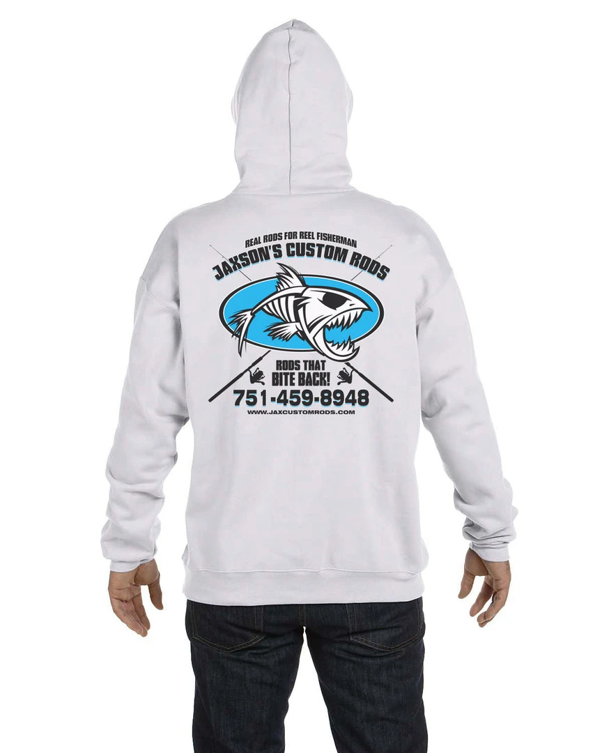 Mud Hole Custom Hoodie: Fish Skeleton 10 Mud Hole Custom Hoodie: Fish Skeleton