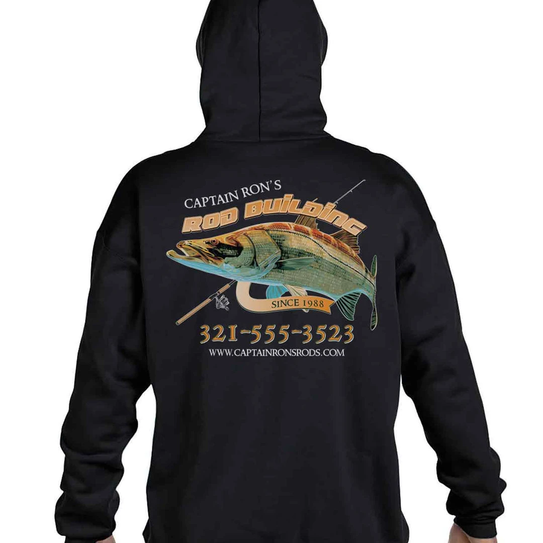 Mud Hole Gear Custom Hoodie: Emerging Snook 3 Mud Hole Gear Custom Hoodie: Emerging Snook