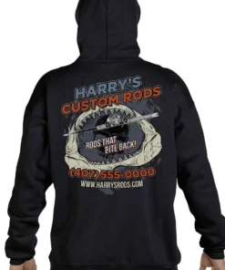 Mud Hole Custom Hoodie: Shark Jaws