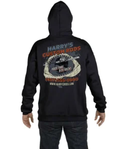 Mud Hole Custom Hoodie: Shark Jaws 14 Mud Hole Custom Hoodie: Shark Jaws