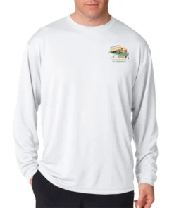 Mud Hole Custom Long-Sleeve Mesh Performance Tee: Emerging Snook 9 Mud Hole Custom Long-Sleeve Mesh Performance Tee: Emerging Snook