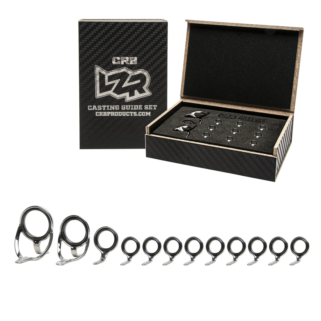 CRB LZR Medium-Duty Casting Rod Guide Kits 7 CRB LZR Medium-Duty Casting Rod Guide Kits