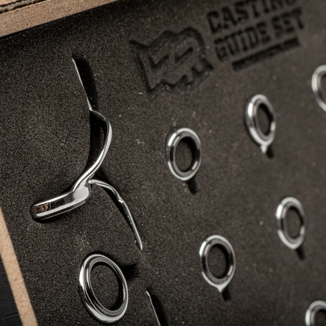 CRB LZR Medium-Duty Casting Rod Guide Kits 4 CRB LZR Medium-Duty Casting Rod Guide Kits