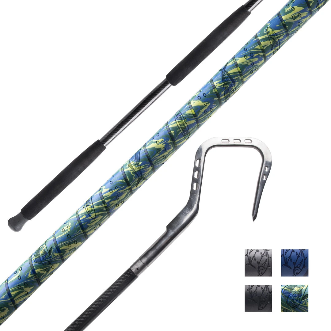 MHX Carbon Fiber Talon Gaff Kits With Winn® Gamefish Overwrap Gear 3 MHX Carbon Fiber Talon Gaff Kits With Winn® Gamefish Overwrap Gear