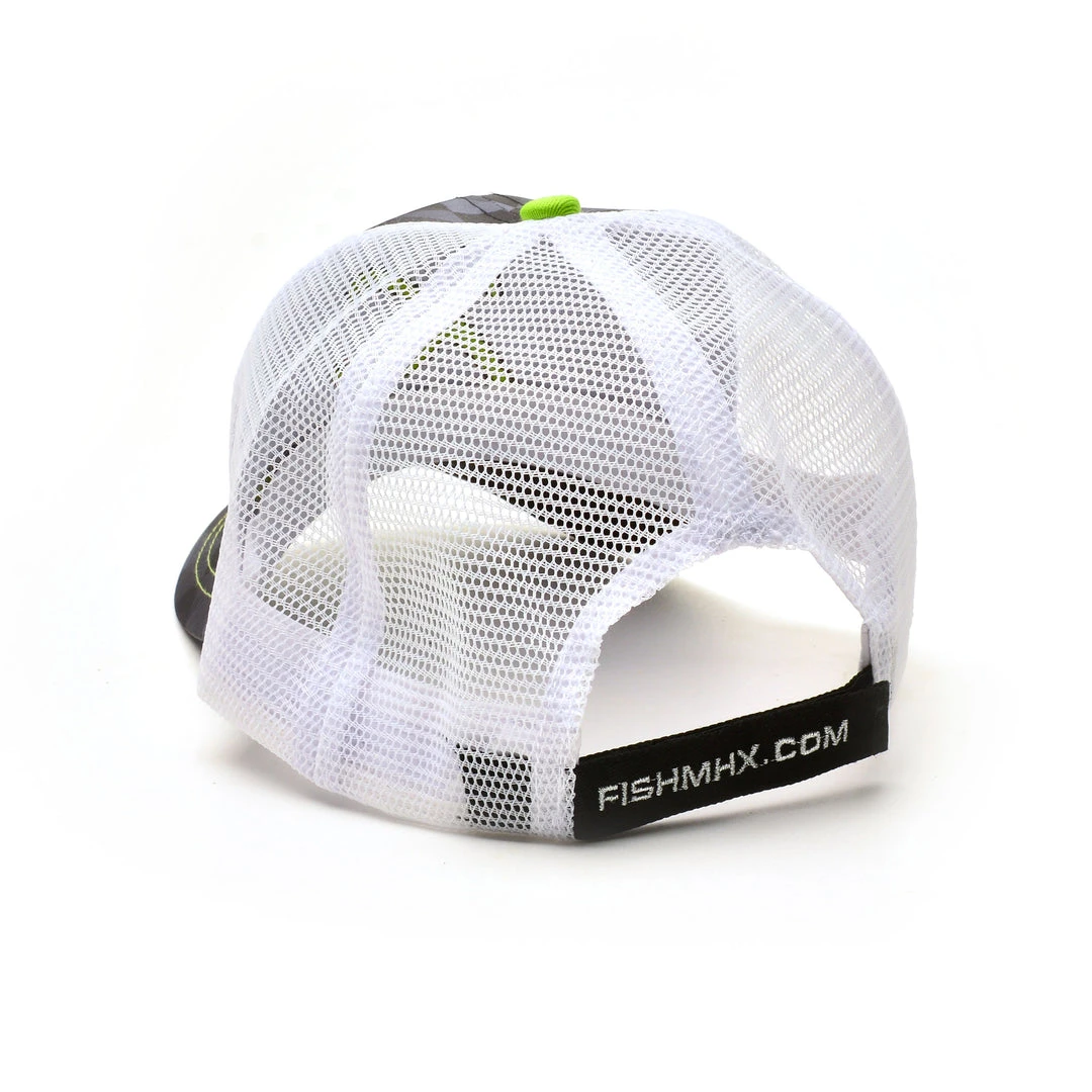 MHX Graphite Triangles Mesh-Back Hat Gear 4 MHX Graphite Triangles Mesh-Back Hat Gear