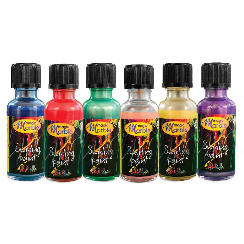 Supplies Magic Marble Swirling Paints 3 Supplies Magic Marble Swirling Paints