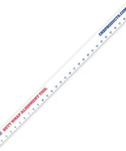 Equipment Metric Ruler Sticker For CRB Butt Wrap Alignment Tool