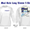 Gear Mud Hole Long Sleeve T-Shirt (White)