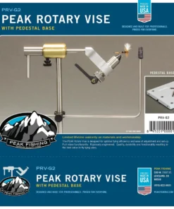 PEAK Fishing Gear PEAK Rotary Vise With Pedestal Base