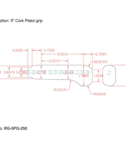 CRB Components 5" Pistol Grip