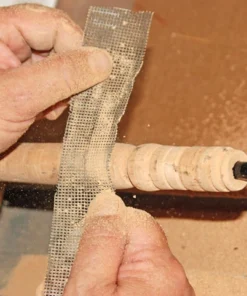 CRB Rod Builders Sanding Screen Grip Making