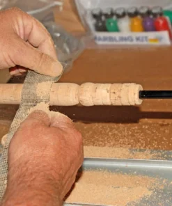 CRB Rod Builders Sanding Screen Grip Making