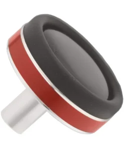CRB Rubber Butt Cap With Designer Aluminum Trim Components 15 CRB Rubber Butt Cap With Designer Aluminum Trim Components