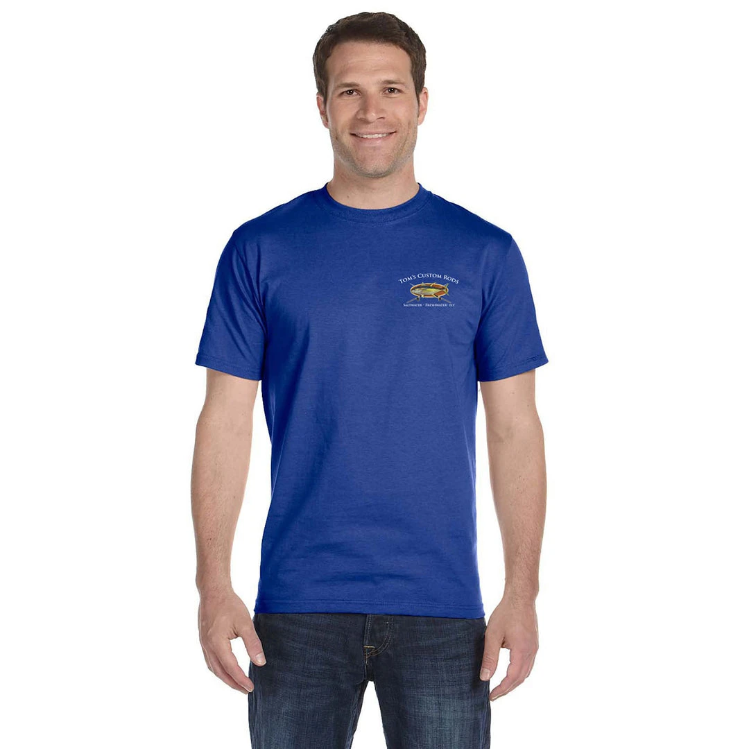 Mud Hole Gear Custom T-Shirt: Bamboo Frame With Crossing Rods 11 Mud Hole Gear Custom T-Shirt: Bamboo Frame With Crossing Rods