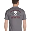 Mud Hole Custom T-Shirt: Skull With Crossing Rods Gear 1 Mud Hole Custom T-Shirt: Skull With Crossing Rods Gear