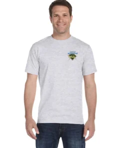 Mud Hole Custom T-Shirt: Largemouth Bass Chasing Lure