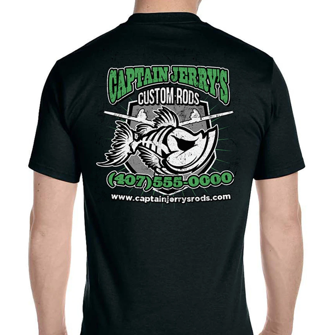 Mud Hole Custom T-Shirt: Green Bones 3 Mud Hole Custom T-Shirt: Green Bones