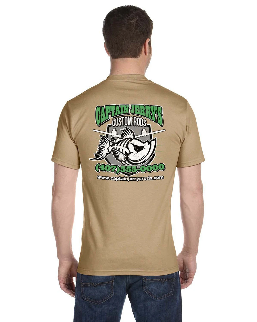 Mud Hole Custom T-Shirt: Green Bones 13 Mud Hole Custom T-Shirt: Green Bones
