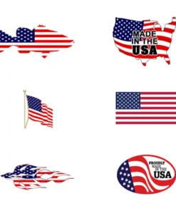 CRB Supplies American Heritage Rod Decals