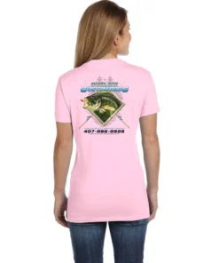 Mud Hole Gear Women's Custom T-Shirt: Largemouth Bass Chasing Lure 12 Mud Hole Gear Women's Custom T-Shirt: Largemouth Bass Chasing Lure