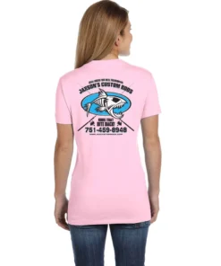 Mud Hole Women's Custom T-Shirt: Fish Skeleton