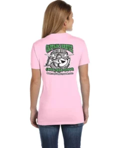 Mud Hole Gear Women's Custom T-Shirt: Green Bones